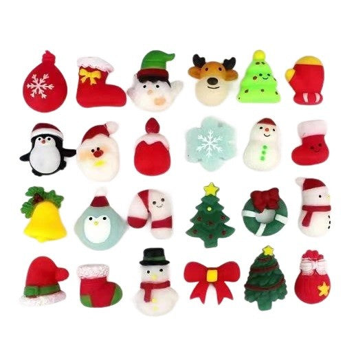 Jucarie Senzoriala, Flippy, Seria De Craciun, Squishy Mushy, Fidget Toys, Model Random-0