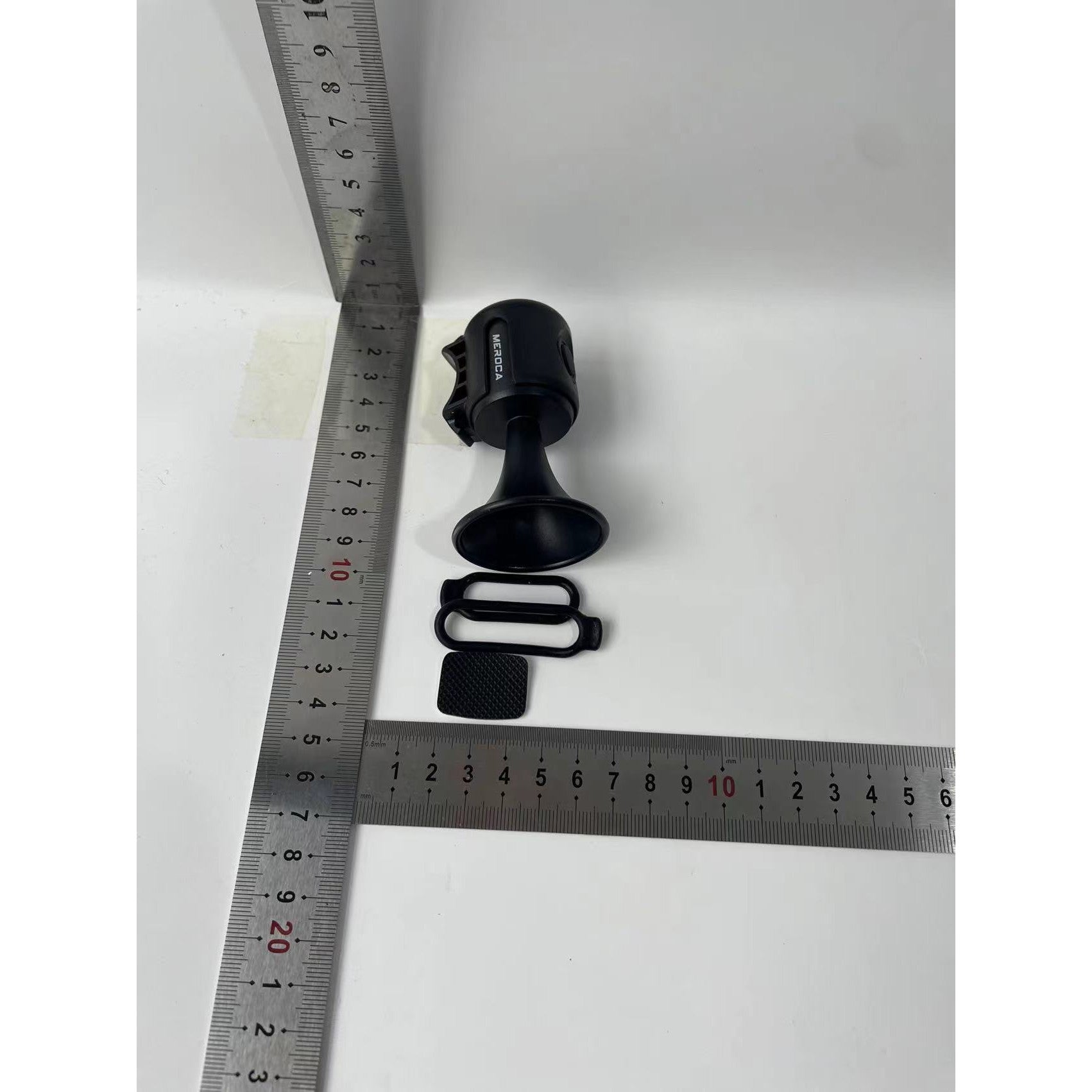 Claxon electric pentru bicicleta, Flippy, rezistent la apa, 120 dB, negru-6