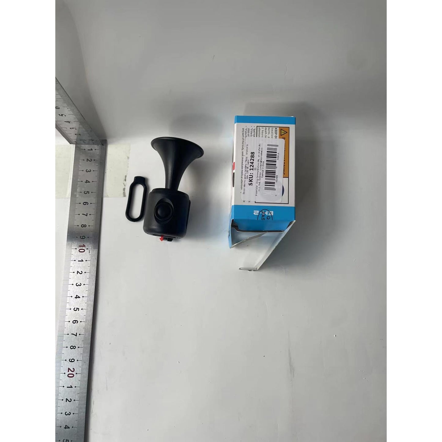 Claxon electric pentru bicicleta, Flippy, rezistent la apa, 120 dB, negru-7