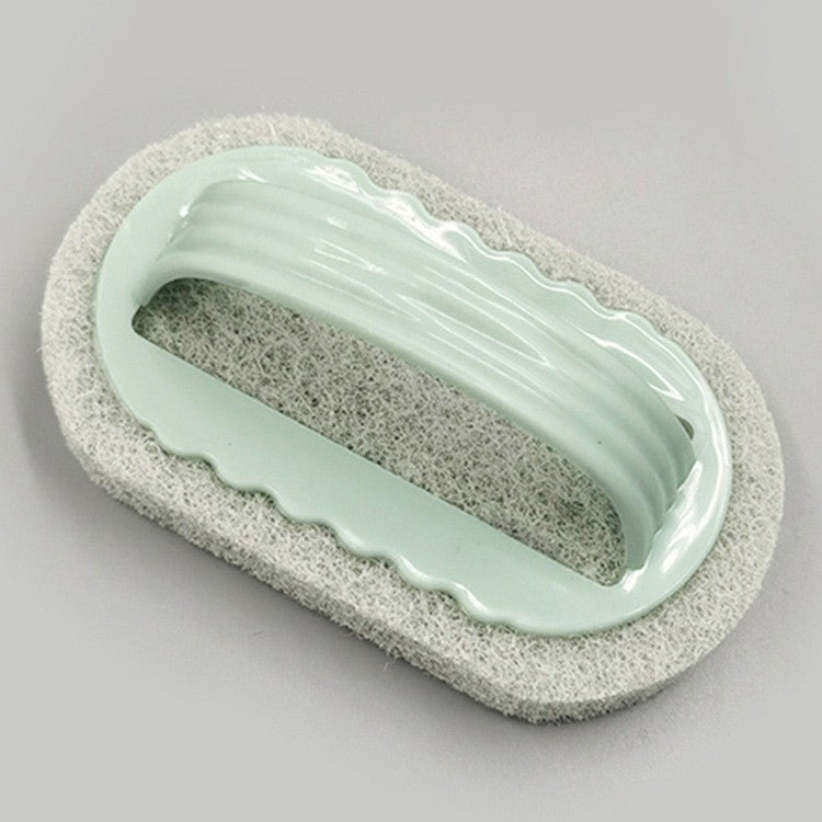 Perie de curățare cu mâner, Flippy, perie pentru gresie, baie, Bucătărie, Culoare: Verde-0