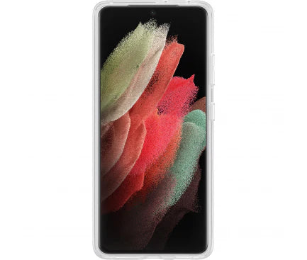 Husă Originală Samsung Clear Standing Cover pentru Galaxy S21 Ultra – Transparentă