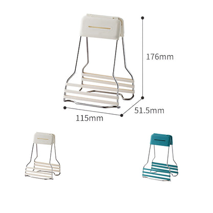 Clema pentru Boluri, Flippy, Anti-Alunecare, din Silicon, de Uz Casnic, Rezistent la Temperaturi Inalte, 17.6x11.5x5.15cm, Verde-7