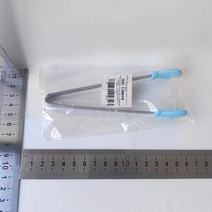Cleste Creativ pentru Mancare, Flippy, Model Manusi din Silicon, 14.5x3 cm, Rezistent la Temperaturi Inalte si Coroziune, Albastru-5