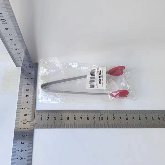 Cleste Creativ pentru Mancare, Flippy, Model Inimioare din Silicon, 14.5x3 cm, Rezistent la Temperaturi Inalte si Coroziune, Rosu-1