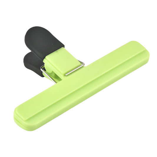 Cleste Multifunctional pentru Sigilarea Pungilor, Flippy, din Plastic, Mentine Alimentele Proaspete, 15x7.5 cm, Verde-0