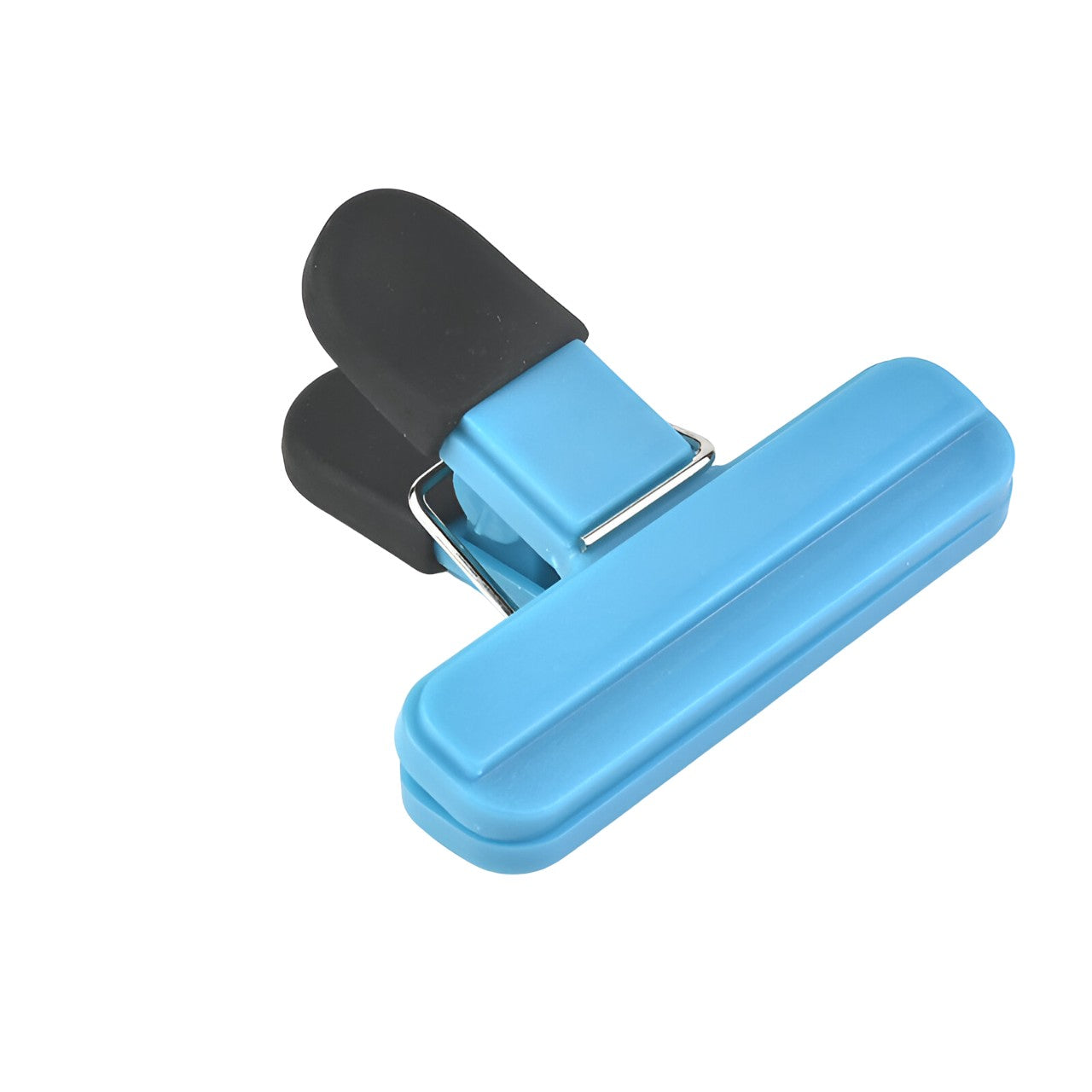Cleste Multifunctional pentru Sigilarea Pungilor, Flippy, din Plastic, Mentine Alimentele Proaspete, 7x6.5 cm, Albastru-0