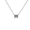 Colier Argint 925 Litera M, 42 cm-0