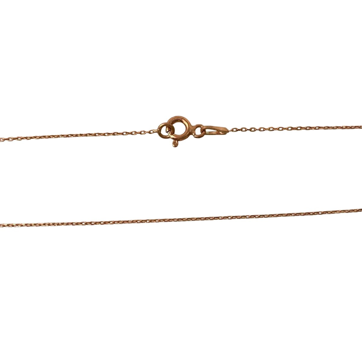 Colier Argint 925, Margareta cu Zirconii Albastre Placat cu Aur Roz 42 cm-2