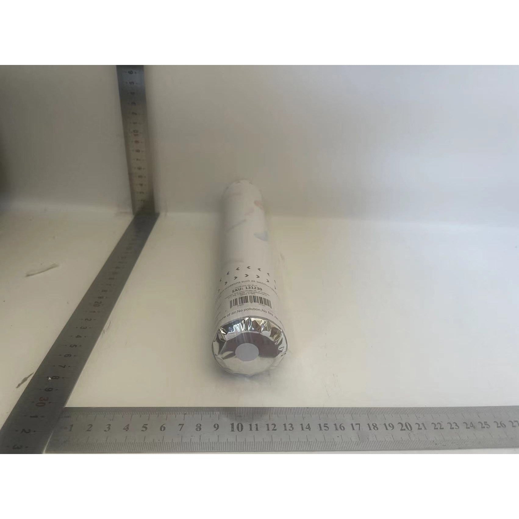 Confetti pene albe 30 cm-1