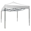 Cort pliabil pentru Evenimente, cadru metalic pentru curte si gradina, 2x3 m, Alb, Flippy-0
