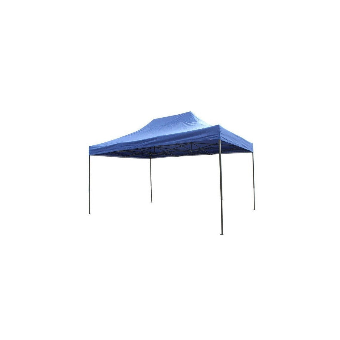 Cort Pavilion 3x4.5m Albastru Pliabil Cadru Metal pentru Curte, Gradina, Evenimente-0