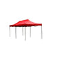 Cort Pavilion 3x6m Rosu Pliabil Cadru Metal pentru Curte, Gradina, Evenimente-0