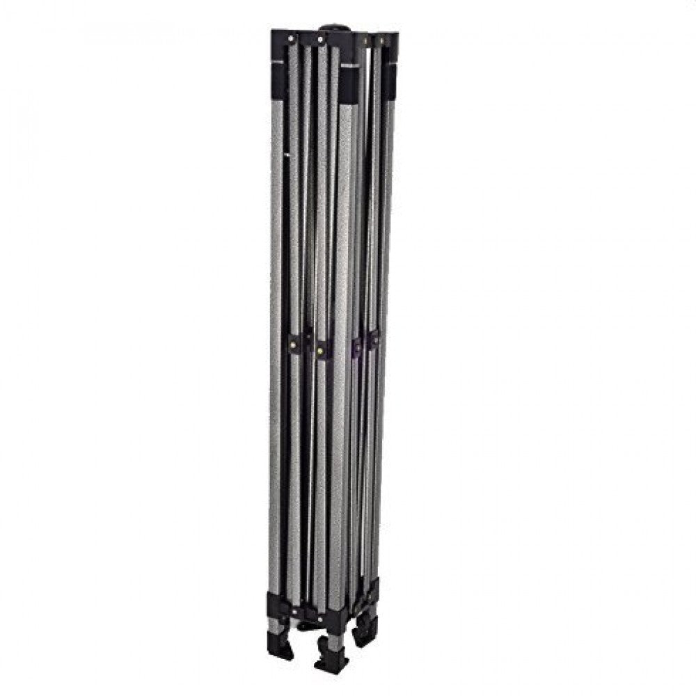 Cort Pavilion 3x6m Rosu Pliabil Cadru Metal pentru Curte, Gradina, Evenimente-3