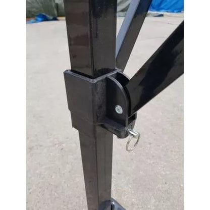 Cort pliabil pentru Evenimente, cadru metalic pentru curte si gradina, 2x3 m, Rosu, Flippy-7