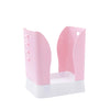 Cos de Gunoi Extensibil, Flippy, din Plastic, Reglabil, Pliabil, Versatil, pentru Bucatarie, Baie sau Birou, Cos Universal, 21x25x17 cm, Roz Alb-0
