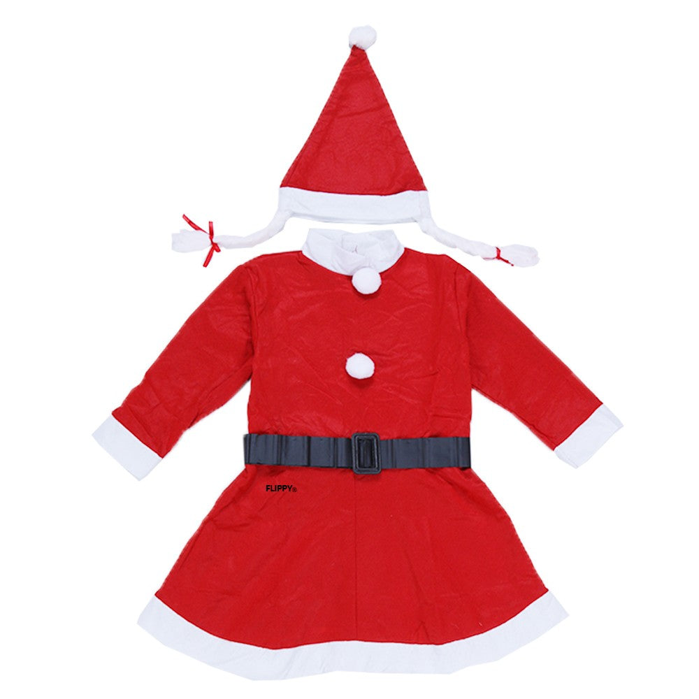 Costum Craciunita Flippy® Fata, 4-6 ani, 3 piese, Polar-0