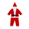 Costum Mos Craciun Flippy® Baiat, 4-6 ani, 5 piese, Catifea-0