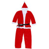 Costum Mos Craciun Flippy® Barbat, Adult, 5 piese, Catifea-0