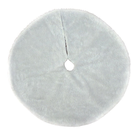 Covor pentru bradul de Craciun White Haipai, diametru 150 cm, blana cu o grosime 4 cm, alb-0