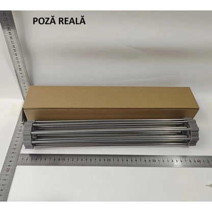 Covoras de Scurgere pentru Chiuveta Bucatarie, din Otel Inoxidabil, Suport Chiuveta, Pliabil, Antiderapant, Usor de Curatat si de Depozitat, 37x30cm, 15 Tuburi, Gri-6