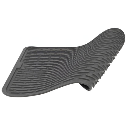 Covoras din Silicon pentru Scurgere Vase, Flippy, Uz Casnic, Rezistent la Temperaturi Ridicate, Izolator, 43x32.5 cm, Negru-9