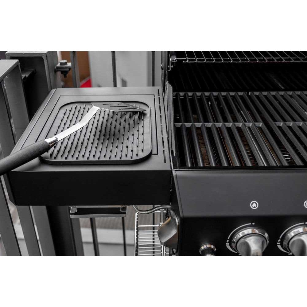 Covoras din Silicon pentru Scurgere Vase, Flippy, Uz Casnic, Rezistent la Temperaturi Ridicate, Izolator, 30x24 cm, Negru-5