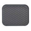 Covoras din Silicon pentru Scurgere Vase, Flippy, Uz Casnic, Rezistent la Temperaturi Ridicate, Izolator, 30x24 cm, Negru-0