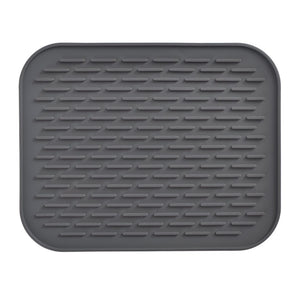 Covoras din Silicon pentru Scurgere Vase, Flippy, Uz Casnic, Rezistent la Temperaturi Ridicate, Izolator, 30x24 cm, Negru-0