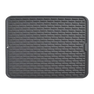 Covoras din Silicon pentru Scurgere Vase, Flippy, Uz Casnic, Rezistent la Temperaturi Ridicate, Izolator, 43x32.5 cm, Negru-0