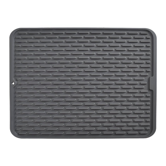 Covoras din Silicon pentru Scurgere Vase, Flippy, Uz Casnic, Rezistent la Temperaturi Ridicate, Izolator, 43x32.5 cm, Negru-0