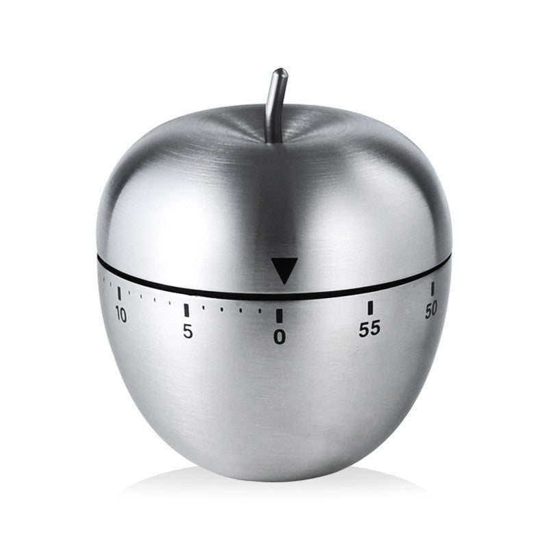 Cronometru de Bucatarie, Flippy, Mecanic, Forma de Mar, din Otel Inoxidabil, 60 min Timer, 7.5 x 6.2 cm, Argintiu-4