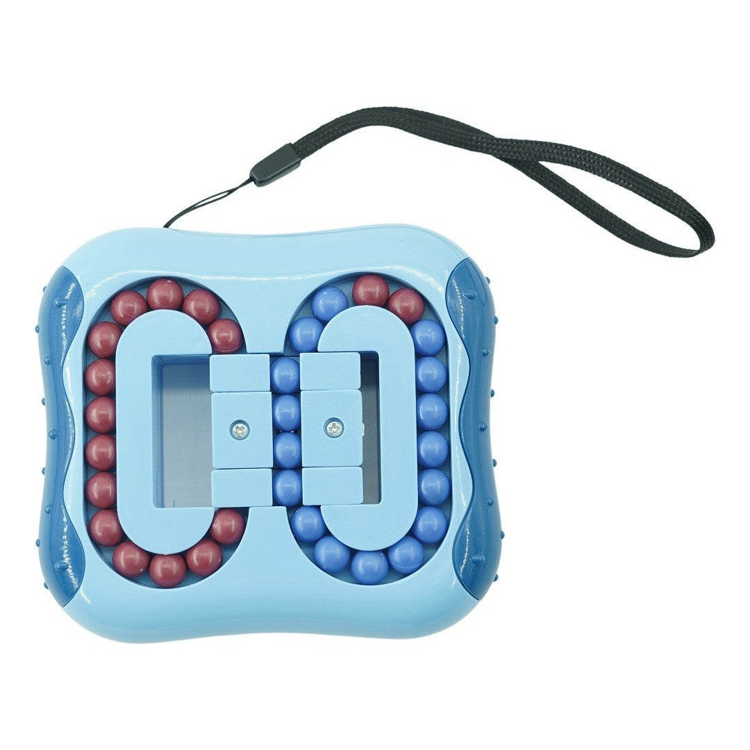 Cub magic interactiv, Magic Bean, jucarie antistres potrivit pentru copii si adulti, Albastru-0