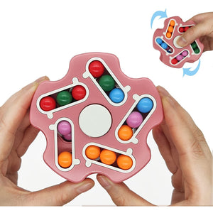 Cub magic interactiv, Magic Bean, jucarie antistres potrivit pentru copii si adulti, Stea, Roz-0