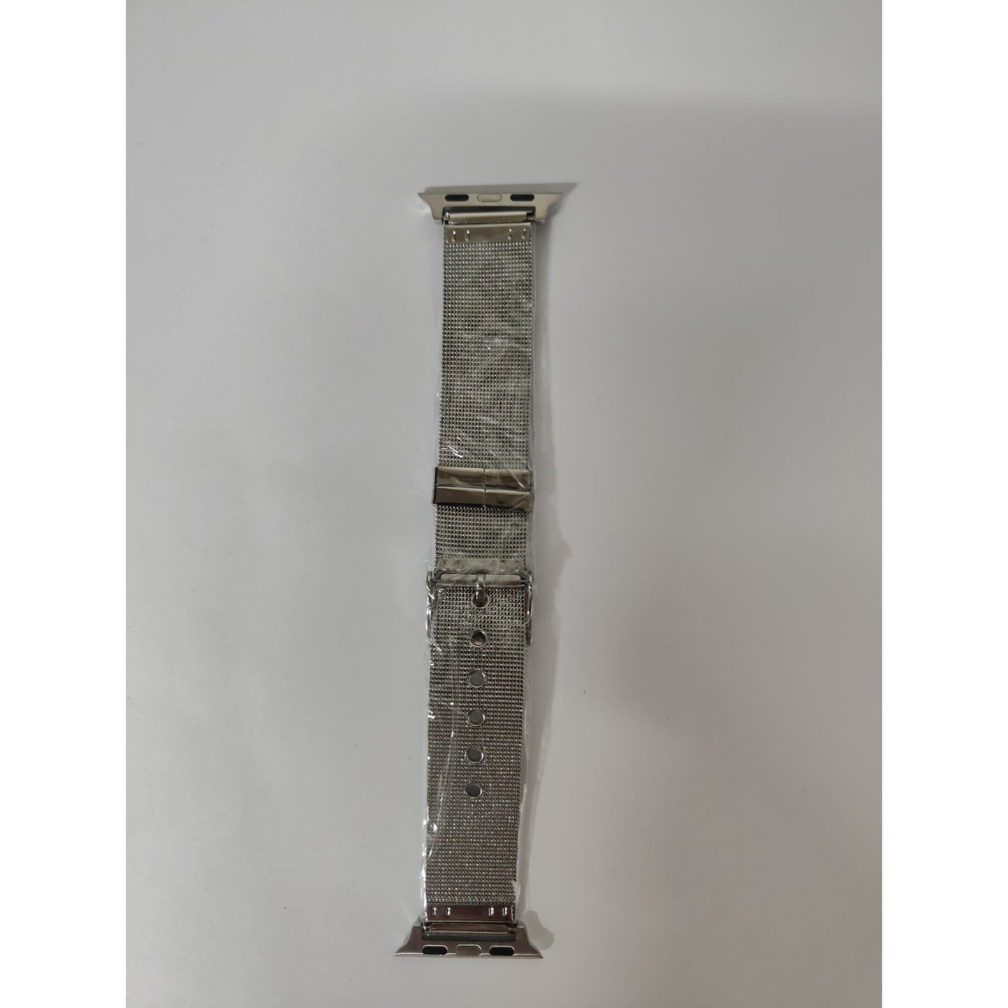 Curea Apple Watch 38-40 mm Metalica Argintiu-1
