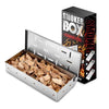 Cutie de afumator pentru gratar Flippy, Inox, 9.6x4.4x22.2 cm, Argintiu-0