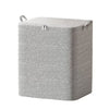 Cutie de Depozitare cu Fermoar, Flippy, Pliabila, Maner Ranforsat, Fermoar Rezistent, pentru Haine, Paturi, Plapumi, Perne, Lenjerii de Pat, Jucarii, 61x50x71 cm, 210 Litri, Gri-0