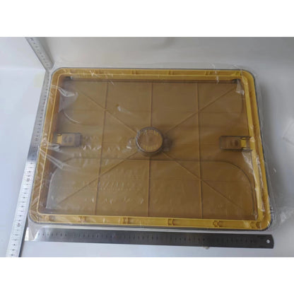 Cutie de depozitare pliabila, Flippy, Cu capac, 40 L, Plastic, 47x35x24.5 cm, Portocaliu-7