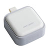 Cutie Depozitare Medicamente Mini, Flippy, 4 Compartimente, Inchidere Etans, Portabila, Patrat, Gri, PP, 7.5x7.5x3 cm-0