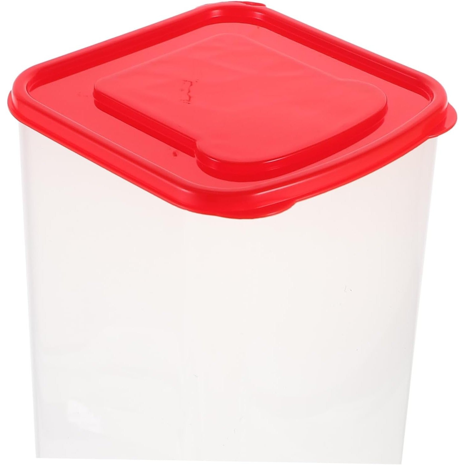 Cutie Depozitare Paine, Flippy, din Plastic, 34 x 13 cm, Pastreaza Prospetimea, Capac Rosu-3