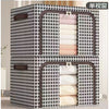 Cutie de Depozitare Pliabila, Flippy, Cu fermoar, 24 L, Textile, 40*30*20 cm, Design Zebra-0