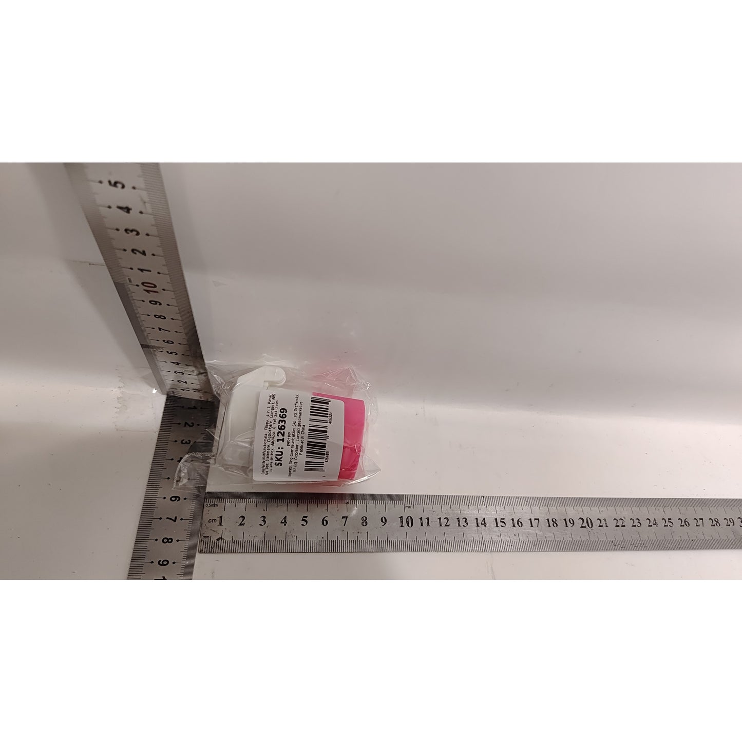 Cutie Pastile Multifunctionala, Flippy, 4 in 1, Pahar Apa, Taiere, Sfaramare, Depozitare, Compact, ABS cu Lama din Inox, Alb/Roz, 8.7x6.2x4.1 cm-7