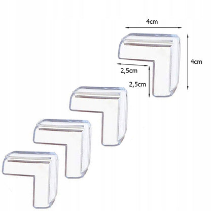 Set Protecție Colțuri din Silicon - Esențial pentru Siguranța Copiilor (4 BUC)