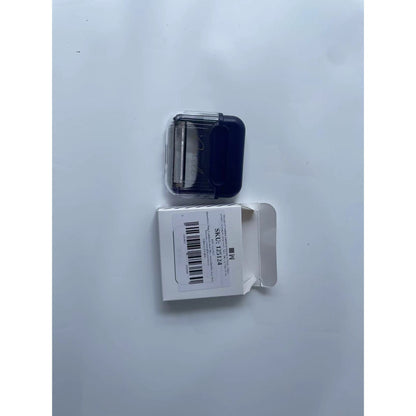 Decojitor/Curatator manual de legume si fructe, Flippy, portabil, cu magnet, doua lame, Inox, Mov, 6.7x6x1.6 cm-6