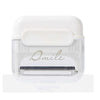 Decojitor/Curatator manual de legume si fructe, Flippy, portabil, cu magnet, doua lame, Inox, Alb, 6.7x6x1.6 cm-0