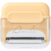 Decojitor/Curatator manual de legume si fructe, Flippy, portabil, cu magnet, doua lame, Inox, Galben, 6.7x6x1.6 cm-0