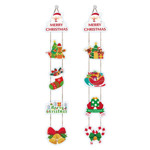 Decoratiune de Craciun, Flippy, de Agatat, pentru Usa sau Perete, Multicolor-0