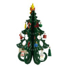 Decoratiune Craciun, Brad, Verde, 6 cavitati cu ornamente, 12 cm x 20 cm, Lemn, Flippy-0