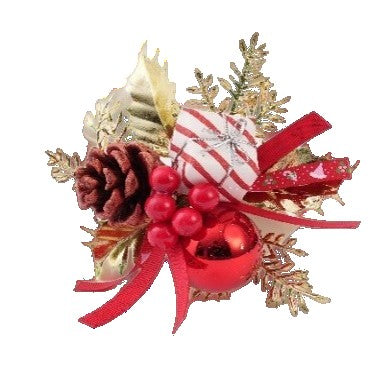 Decoratiune de Craciun, Flippy, 15 x 23 cm, Model Buchetel 2, Multicolor-0