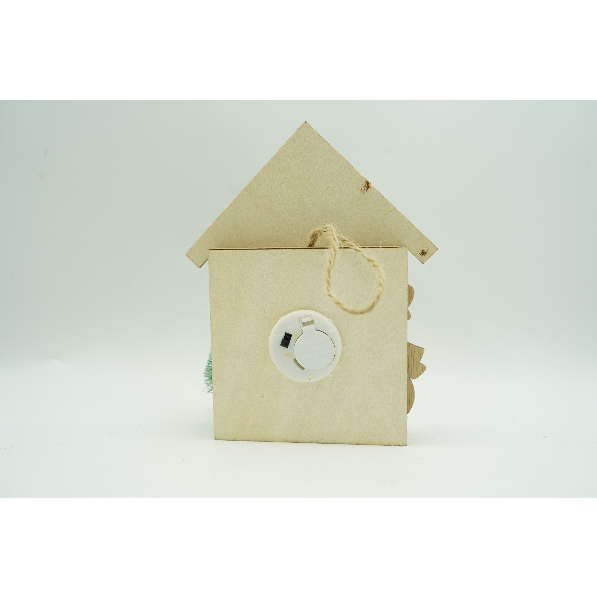 Decoratiune luminoasa, Flippy, Mos Craciun, maro, lungime: 13 cm, latime: 5 cm, inaltime: 17 cm, lemn, interior/exterior-4