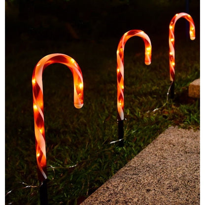 Decoratiune luminoasa pentru Craciun pe baterii, Acadele, pentru exterior, 28 cm-1